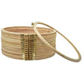 EmbroideryMaterial 12 Inch Circular Embroidery Hoop - Big Wooden Frame for Embroidery, Cross Stitch, Punch Needle & Painting | Big Embroidery Hoops for Craft Supplies & Accessories