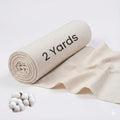 THE ART BOX 100% Cotton Muslin Fabric by The Yard – Natural Unbleached, Medium Weight Sewing Fabric, 63 Inches Wide – Pre-Cut Fabric for Crafts, Quilting & Dressmaking - size: 2 yard pre cut