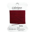 3-Strand Silk Needlepoint Thread, 10 Yard Smooth & Lustrous Silk Thread for Needlepoint, Hand Embroidery, Sewing & DIY Needlework to Family and Friends(Carmine red) - color: Carmine red