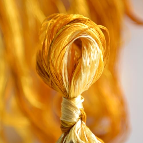 100% Mulberry Silk Embroidery Thread 7 Colors 22m Each (51) - color: 51