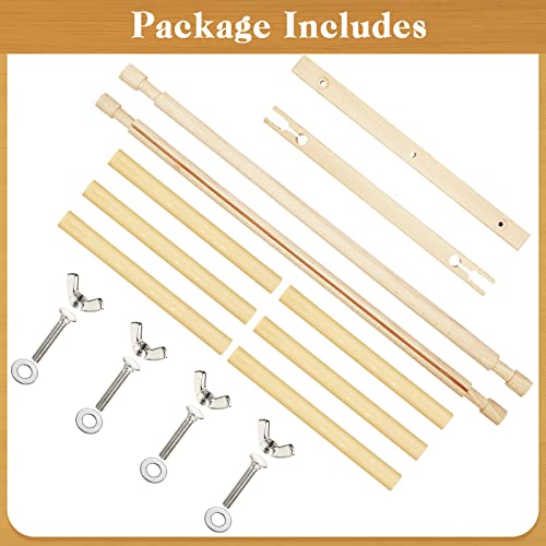 Yookeer Cross Stitch Scroll Frame Wood Large Embroidery Holder 33" x 12"