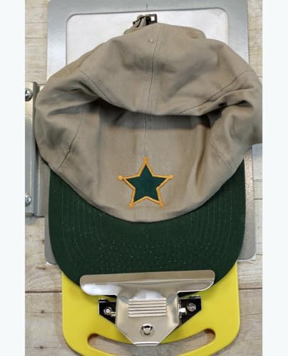 Magnetic Hoop Clip for Machine Embroidery on Hat Brim - Includes Cap
