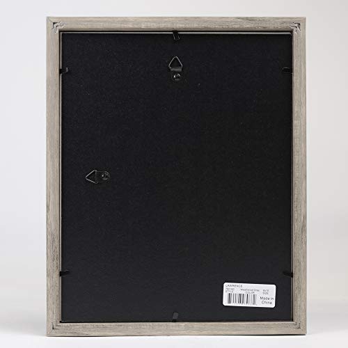Lawrence Frames Shadow Box Frame, 8x10, Natural Gray - color: Natural Gray, size: 8 x 10 inches