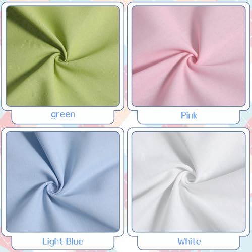 Linen Fabric, 8 Pcs Solid Color Needlework Embroidery Fabric Squares 10x10inch Embroidery Cloth Cross Stitch Fabrics for Garment Craft, Needle-Embroidery, DIY Decoration, Cross Stitch