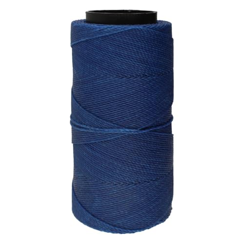 The Beadsmith Knot It Waxed Polyester Cord – Cobalt Color – 0.7mm Diameter – Light Wax, 144 Meters (472 Feet) Per Spool – Make Jewelry, Macrame, Friendship Bracelets and DIY Crafts - color: Cobalt