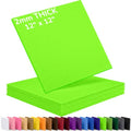 2mm Stiff Felt Sheets 12" X 12" (10 Pack, Lime Green) - color: Lime Green