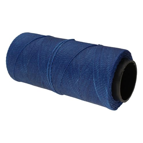 The Beadsmith Knot It Waxed Polyester Cord – Cobalt Color – 0.7mm Diameter – Light Wax, 144 Meters (472 Feet) Per Spool – Make Jewelry, Macrame, Friendship Bracelets and DIY Crafts - color: Cobalt