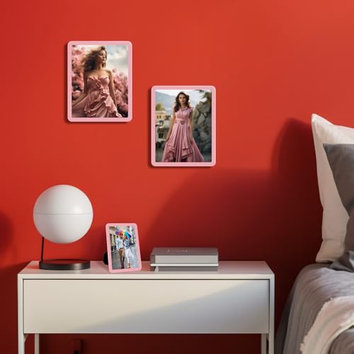 Bluesun Pink 8×10 Picture Frame, Vertical & Horizontal Wall & Tabletop - color: Pink, size: 8x10 （1 Pcs）
