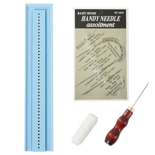 Signature Punching Tools for Bookbinding for DIY Notebook, Journals - color: Blue