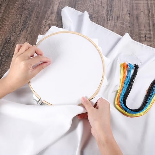 Clear Acrylic Bobbins, 40 PCS Embroidery Floss Organizer Drop Cross Stitch Thread Bobbins Embroidery Thread Organizers for Sewing Storage DIY Crafts Cross Stitch Supplies