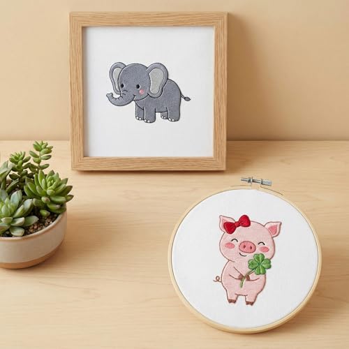12 PCS Embroidery Fabric Squares Cotton Cloth White 6 x 6 Inch - color: White, size: 6 x 6 Inch