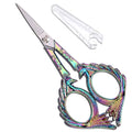 YOUGUOM Cute Craft Scissors, Rainbow Embroidery Scissors - color: Rainbow