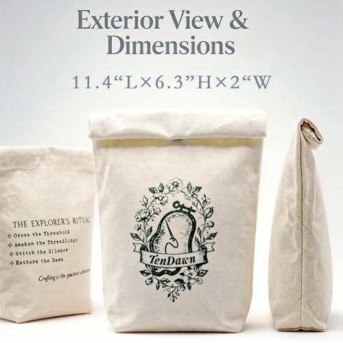 TenDawn Embroidery Stitch Book Kit for Beginners, 32 Essential Stitches - color: Basic & Intermediate Kit