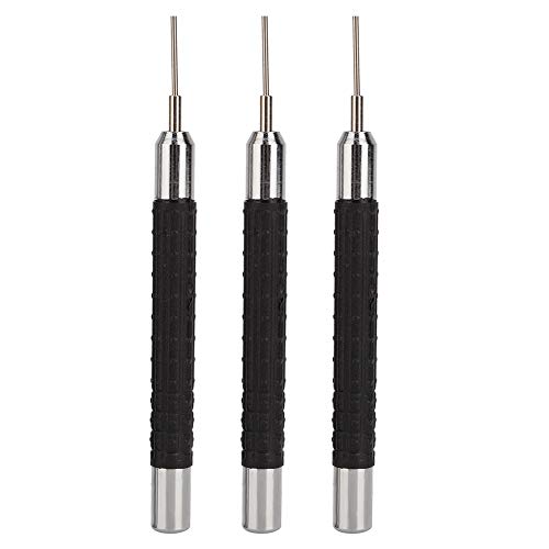 Watch Band Link Remover Watch Pin Band Chain Link Remover Pin Punch Strap Adjuster Watch Repairing Tool, 0.7mm 0.8mm 0.9mm Tool Set