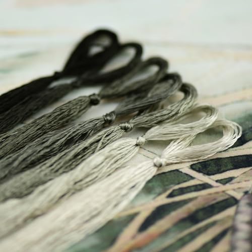 Mulberry Silk Floss Embroidery Thread Floss-Cross Stitch Threads China Silk Woven Jewelry Threads DIY Sewing Kits (41) - color: 41