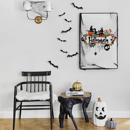 COCOMOX Embroidery kit for Beginners, Halloween Hand Craft Gift - color: Halloween pattern