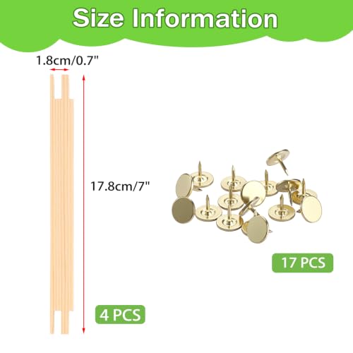 OwnMy 7 Inch Needlepoint Stretcher Bars Wood Stretcher Bars for Needlework - size: 7 Inch