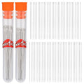 GarfxG 120 Pcs Beading Needles, 2 Different Sizes Straight Bead Needle - style: Size10+Size11/120pcs