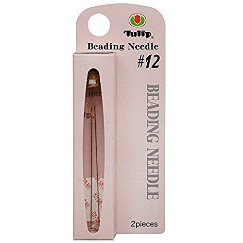 Tulip Beading Needles Size #12 47.5x0.35mm - 2 Pack
