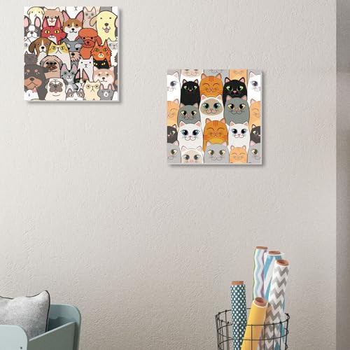DIAMOND DOTZ Dogs Design Diamond Painting Kit for Adults, Diamond Art Craft - color: Dogs & DOTZ