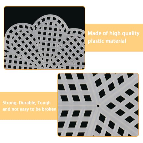 MY MIRONEY 10Pcs Mesh Plastic Canvas Kits, Flower Shape - style: Flower