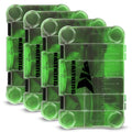 KastKing Utility Tackle Boxes, 3600 and 3700 Fishing Tackle Trays - color: Green Camouflage, size: 3600(4Pack)