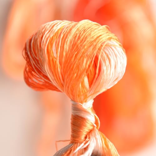 100% Mulberry Silk Embroidery Thread 9 Colors 110m Each (26) - color: 26