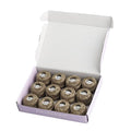 Rhapsody Pearl Cotton Thread Size 8 Crochet Thread Perle 12 Balls Set Hand Knitting, Embroidery, Sashiko, Cross-Stitch, Sewing, Needlepoint, DIY, Quilting (Drab Brown, Col. 914) - color: Drab Brown, Col. 914