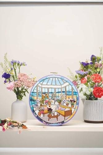 Embroidered Interiors: Stitch 11 Charming Spaces; Skill-Building Techniques