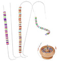 4Pcs Bead Spinner Needles Big Eye Beading Needles Stainless Bead Needle,Bead Needles for Jewelry Making Bracelet Necklace Jewelry Making (Needle) - size: 4pcs