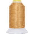ThreadArt 60wt Embroidery Bobbin Thread, 1000M, Light Gold - color: Lt. Gold