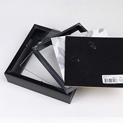 Lawrence Frames 785055 Shadow Box Frame, 5x5, Black - color: Black, size: 5 x 5 inches