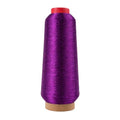 Mandala Crafts Metallic Purple Embroidery Floss for Sewing, 3281 Yard Spool - color: Purple, size: 3000M 3281 Yard