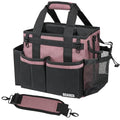 SCAVATA Compact Wearable Cleaning Caddy with Handle & Shoulder Straps - color: LotusPink