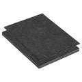 PATIKIL 12x8 Inch Black Felt Furniture Pad, 5 Pack, Rectangular, Anti-Scratch - color: Black, size: 12x8 Inch
