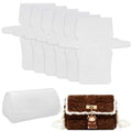 Framendino, 6 Pack Plastic Mesh Canvas Sheets Clear Blank Embroidery Tools for Crochet Bag Making
