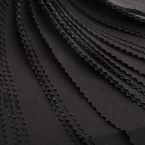 Threadart Black Jelly Roll - 40 Precut 2.5" Cotton Strips - color: Black