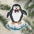 Mill Hill Proud Penguin - Fridge Magnet - Cross Stitch Kit