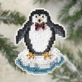 Mill Hill Proud Penguin - Fridge Magnet - Cross Stitch Kit