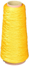 DMC Six Strand Embroidery Cotton 100 Gram Cone, Canary Deep - color: Canary Deep