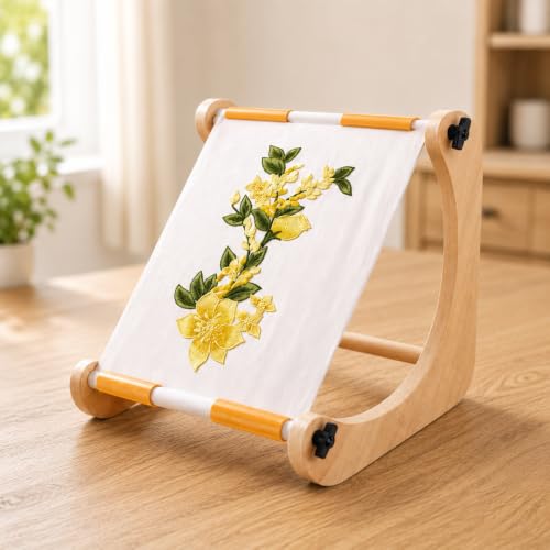 Embroidery Table Stand for Cross Stitch Lap Sewing and Needlepoint Projects