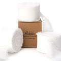 Ribbli White Chiffon Ribbon - 1.5 inch x 30 Yard Handmade Silk, Fringe Chiffon for Wedding Invitations, Gift Wrapping, Bridal Bouquets, Flower Arrangement - color: White