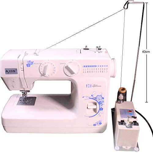 Axis Bobbin Winder Portable Automatic Bobbin Winder Bobbin Class15 L M Style for Juki Janome Brother Singer Quilting Embroidery Sewing Machine Bobbin Max Dia 1.1” Bobbin Hole Dia 1/4” Wide 0.46”