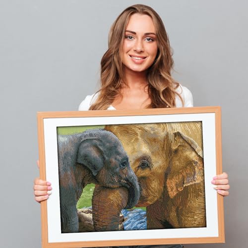 DIAMOND DOTZ Baby's Comfort Diamond Painting Kit for Adults with Gems