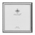 Lawrence Frames 11655 Polished Silver Plate 5x5 Picture Frame - Bead Border Design - color: Silver, size: 5x5