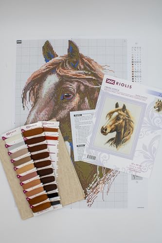 RIOLIS 2293 Proud Spirit Counted Cross Stitch Kit 11.75 x 15.75 in - style: Proud Spirit 2293