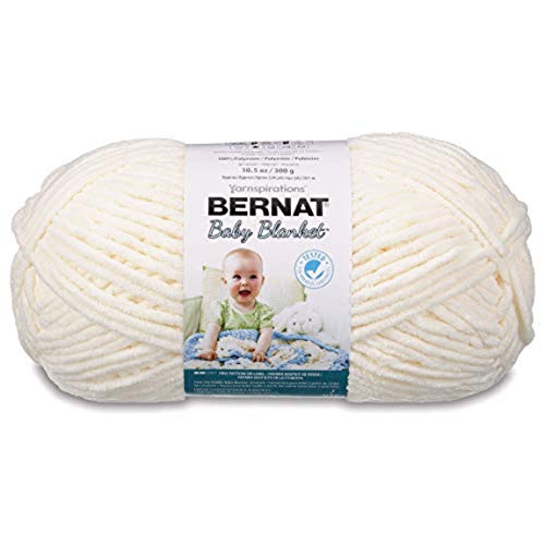 Bernat Baby Blanket Big Ball Vanilla - color: Vanilla, size: 1 Pack