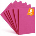 Hot Pink Stiff Felt Sheets 2mm Thick for Crafts, 7.8" x 11.8" (6-Pack) - color: Hot Pink