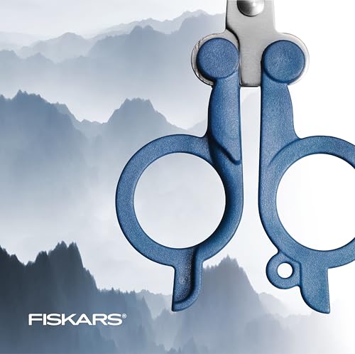 Fiskars Explore Travel Folding Scissors, TSA-Compliant, Mountain Haze