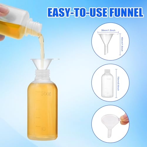 Glue Syringe Needle Tip Squeeze Bottles (1mL-100mL) and 14G-25G Blunt Tip - size: 1ml-3ml-5ml-10ml-20ml-30ml-50ml-100ml